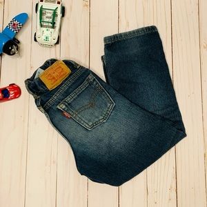 Distressed Levi’s Knit Jeans